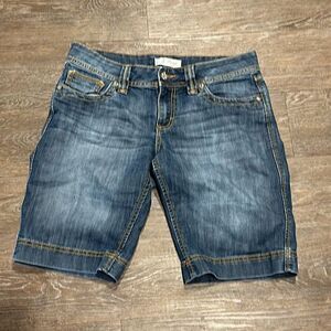 Wrangler twenty X Bermuda Jean denim shorts 7/8